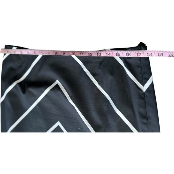 EUC PER SE by Carlisle Skirt Gold, Black & White Size 14 - Picture 5 of 5